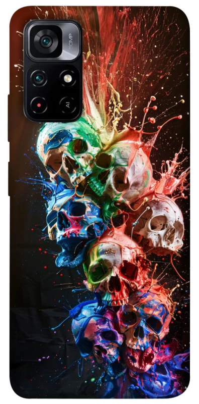 Чохол на Xiaomi Poco M4 Pro 5G Skulls фото 1 з 1