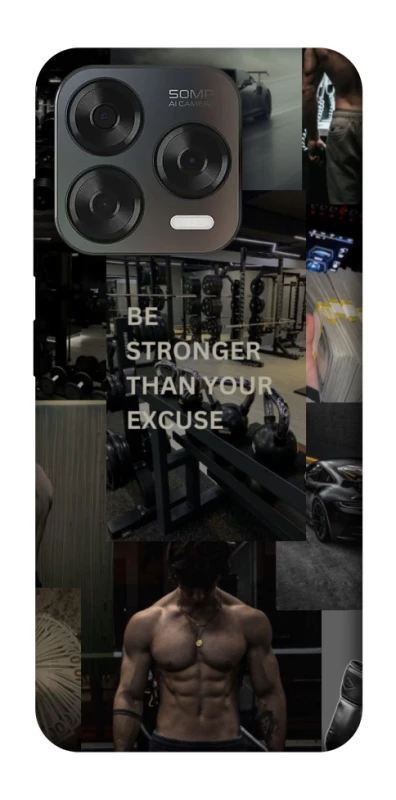 Чехол на ZTE Blade V70 Design Be stronger фото 1 из 2