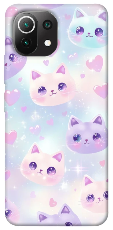 Чохол на Xiaomi Mi 11 Lite Funny Kittens ver.4 фото 1 з 1