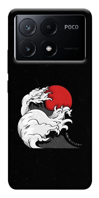 Чехол на Xiaomi Poco X6 Волны Японии v2 фото 1 из 1