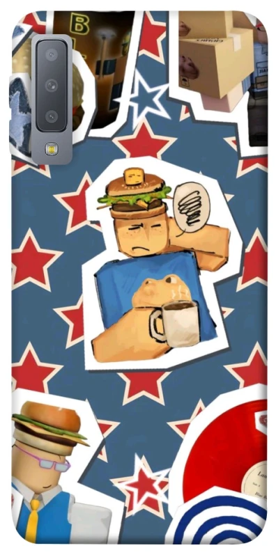 Чохол на Samsung A750 Galaxy A7 (2018) Roblox v2 фото 1 з 1