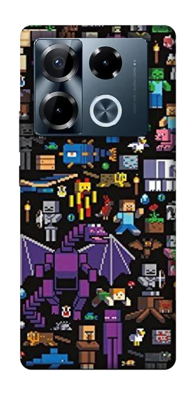 Чохол на Infinix Note 40 Pro 4G Minecraft v5 фото 1 з 1