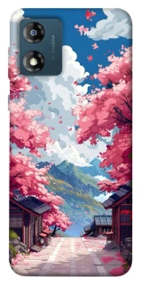 Чехол на Motorola Moto E13 Japanese vibe фото 1 из 1