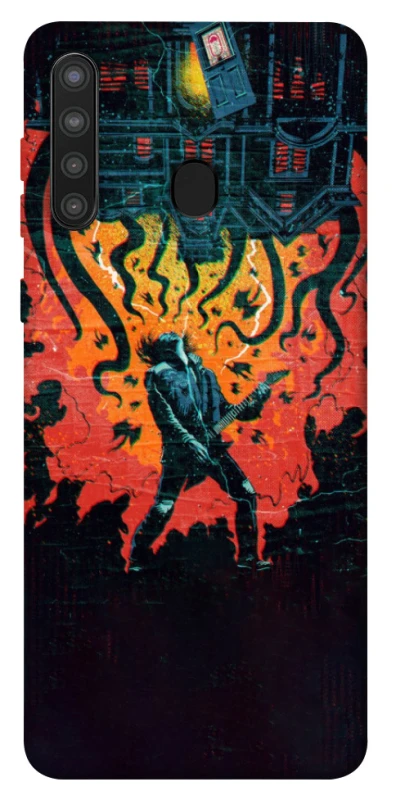 Чехол на Samsung Galaxy A21 Stranger Things ver.3 фото 1 из 1