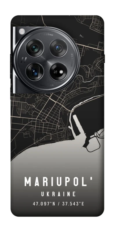 Чехол на OnePlus 12 Mariupol map фото 1 из 1