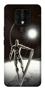 Чохол на TECNO Camon 16 SE Срібний серфер фото 1 з 1