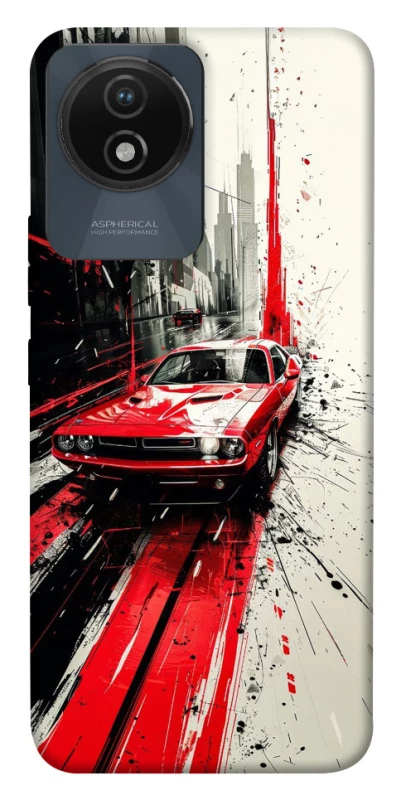 Чохол на Vivo Y02 Painted Mustang фото 1 з 1