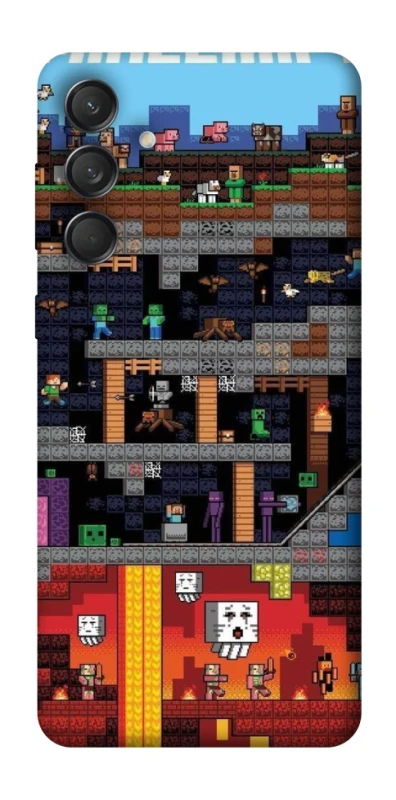 Чохол на Samsung Galaxy M55 Minecraft фото 1 з 1