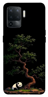 Чохол на Oppo Reno 5 Lite Panda and tree фото 1 з 1