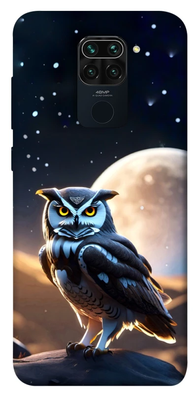 Чохол на Xiaomi Redmi Note 9 / Redmi 10X Cyber ​​owl фото 1 з 1