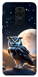 Чохол на Xiaomi Redmi Note 9 / Redmi 10X Cyber ​​owl фото 1 з 1