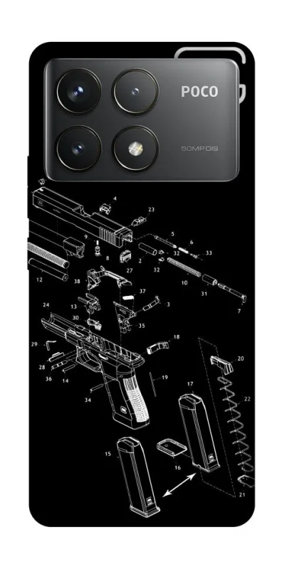 Чохол на Xiaomi Poco F6 Pro LOCK фото 1 з 1