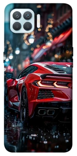 Чехол на Oppo F17 Pro Red sports car фото 1 из 1