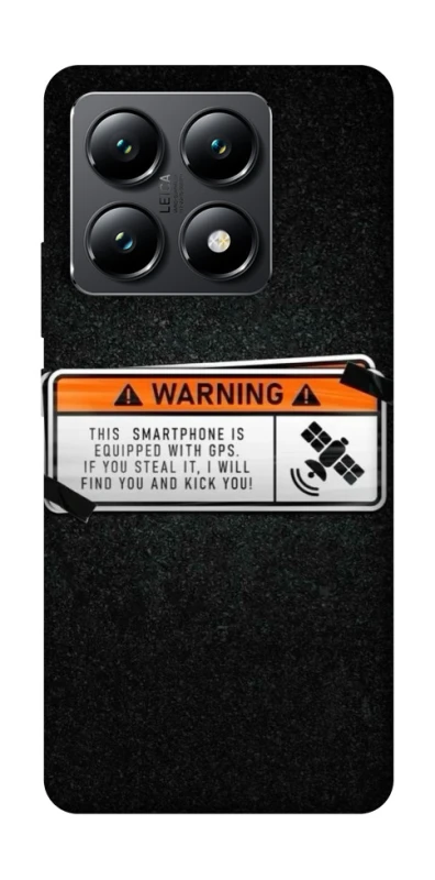 Чехол на Xiaomi 14T Warning фото 1 из 1