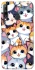 Чехол на Huawei P40 Lite E Cute Cat v2 фото 1 из 1
