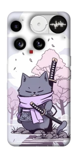 Чехол на Nothing Phone (3) Samurai cat фото 1 Чехол на Nothing Phone (3) Samurai cat фото 1 из 1