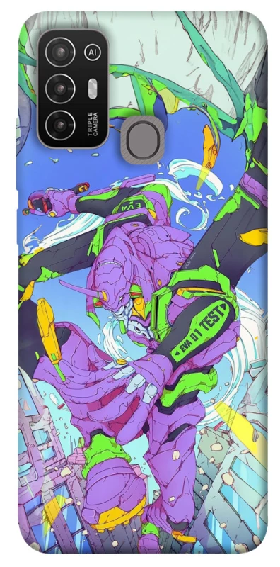 Чехол на ZTE Blade A52 Евангелион v2 фото 1 из 1