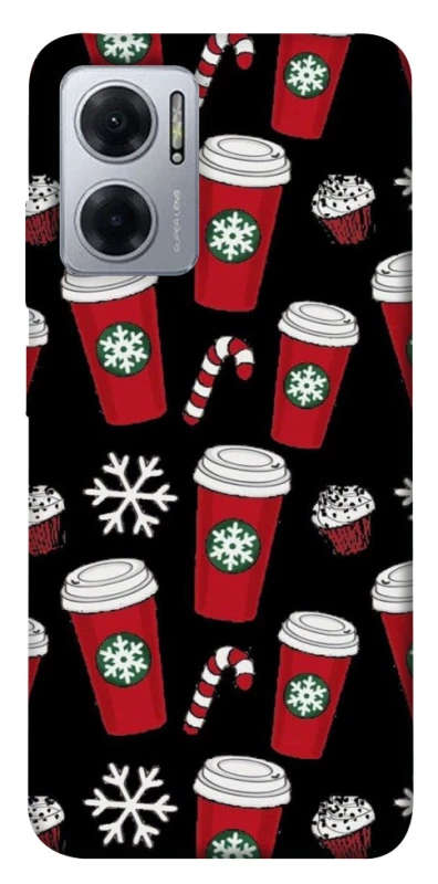 Чехол на Xiaomi Redmi Note 11E Новогодний v40 фото 1 из 1