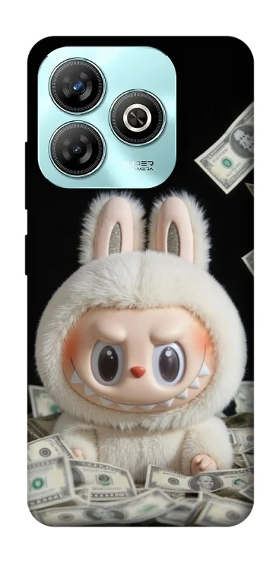 Чохол на ZTE Blade A75 4G Dollar Labubu фото 1 з 1
