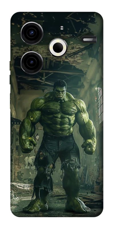Чохол на TECNO Pova 6 Neo (LI6) Angry Hulk фото 1 з 1
