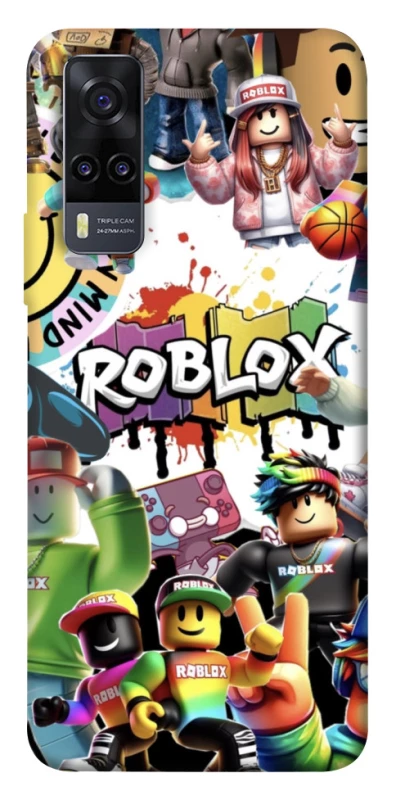 Чохол на Vivo Y31 Roblox Characters Collage фото 1 з 1