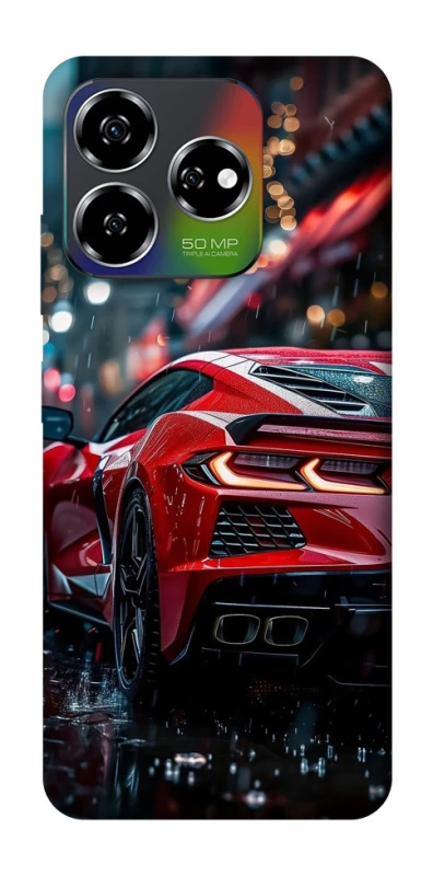 Чохол на ZTE Nubia V60 Red sports car фото 1 з 1