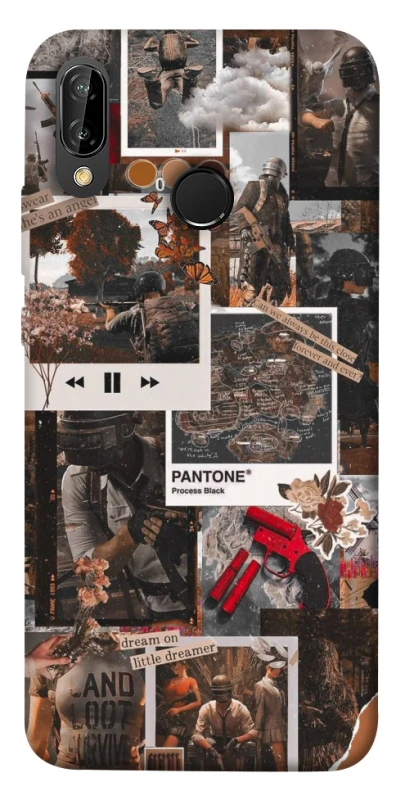 Чохол на Huawei P20 Lite PUBG Collage фото 1 з 1