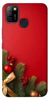 Чехол на Infinix Hot 10 Lite Новогодний v21 фото 1 из 1