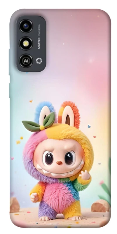 Чохол на ZTE Blade A53 Labubu colored фото 1 з 1