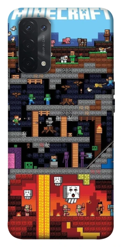 Чохол на Oppo A54 5G / A74 5G Minecraft фото 1 з 1