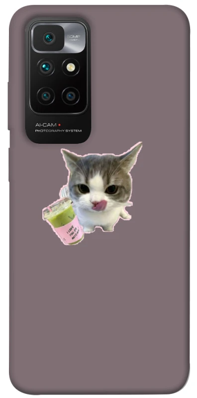 Чохол на Xiaomi Redmi 10 cat matcha фото 1 з 1