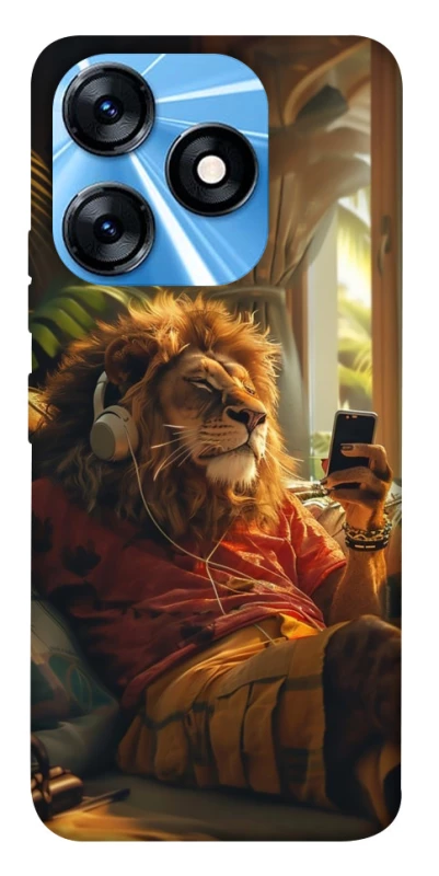 Чехол на TECNO Spark 10 Лев v2 фото 1 из 1