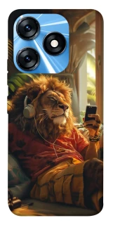 Чехол на TECNO Spark 10 Лев v2 фото 1 из 1