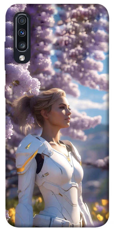 Чохол на Samsung Galaxy A70 (A705F) Cyber space girl ver.1 фото 1 з 1