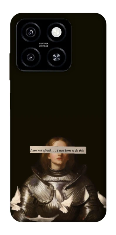 Чехол на ZTE Blade A55 4G Not afraid фото 1 из 1