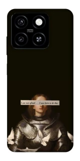 Чехол на ZTE Blade A55 4G Not afraid фото 1 из 1