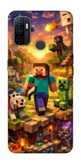 Чохол на Oppo A53 / A32 / A33 Minecraft v6 фото 1 з 1