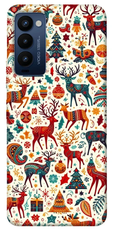 Чохол на TECNO Camon 18 Christmas spirit ver.5 фото 1 з 1