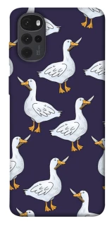 Чохол на Motorola Moto G22 Гуси з претензією фото 1 з 1