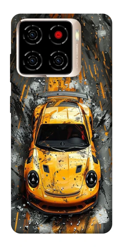 Чехол на ZTE Blade A56 Drawn Porsche фото 1 из 1