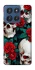 Чохол на Motorola Edge 60 Stylus skull and rose фото 1 з 1