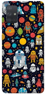 Чехол на Samsung Galaxy A71 Star Wars background ver.2 фото 1 из 1