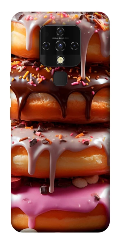 Чохол на TECNO Camon 16 SE Пончики фото 1 з 1