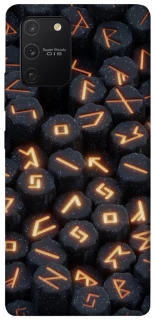 Чехол на Samsung Galaxy S10 Lite Огненые руны фото 1 из 1