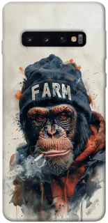 Чехол на Samsung Galaxy S10 Шимпанзе v3 фото 1 из 1