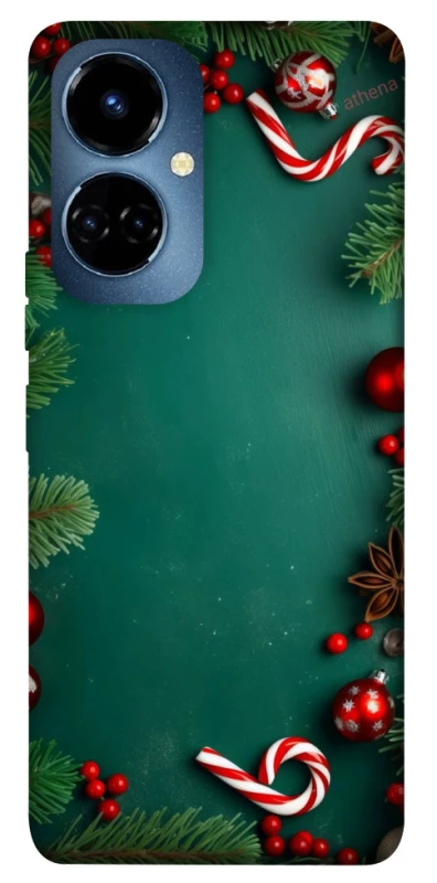 Чохол на TECNO Camon 19 Новорічний v35 фото 1 з 1