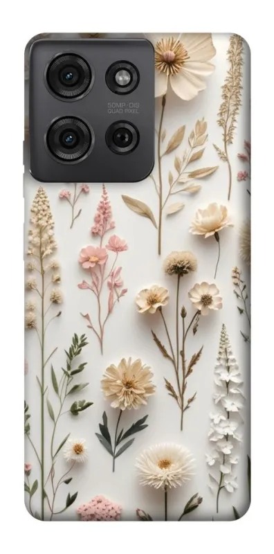Чохол на Motorola Moto G75 Floral design ver.1 фото 1 з 1