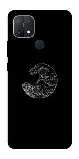 Чохол на Oppo A15s / A15 Black tsunami фото 1 Чохол на Oppo A15s / A15 Black tsunami фото 1 з 1