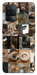Чохол на Oppo Reno 5 Lite Coffee collage ver.3 фото 1 з 1
