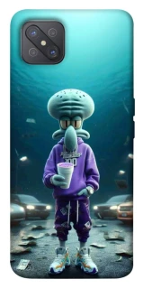 Чохол на Oppo A92s Сквідвард фото 1 з 1